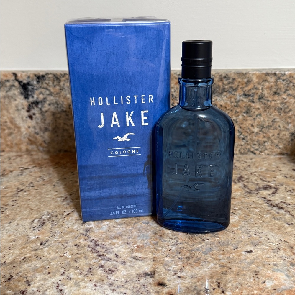 Hollister JAKE Cologne For Men 3.4 oz / 100ml Eau De Cologne Spray NEW In Box